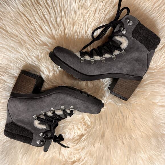 Bos & Co Overland Edition Womens Mantel Waterproof Suede Boots EU 38 US 7.5-8 - Picture 14 of 15